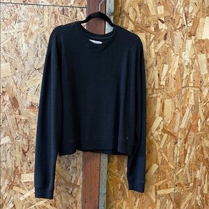 SMITH Black Crewneck Sweater